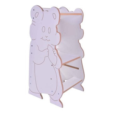 Leertoren HAMSTER wit