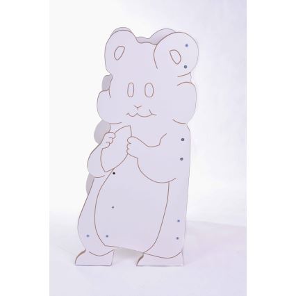 Leertoren HAMSTER wit