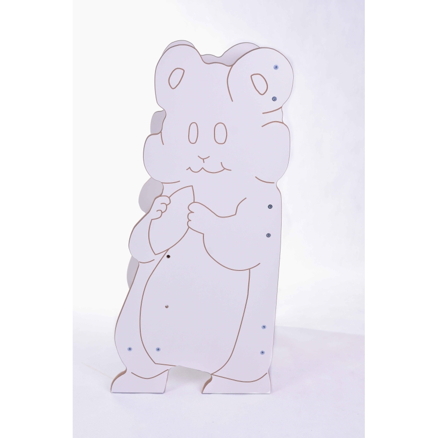Leertoren HAMSTER wit