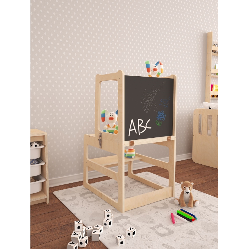 Leertoren met tekenbord DRAW 90x58,4 cm