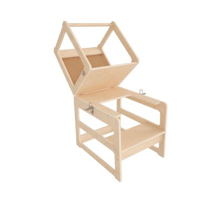 Leertoren met tekenbord DRAW 90x58,4 cm
