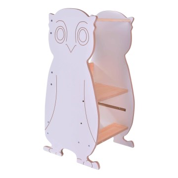 Leertoren OWL wit/esdoorn