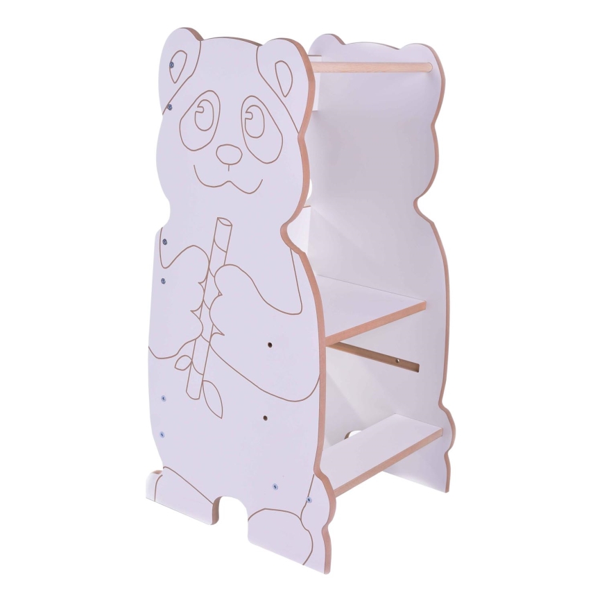 Leertoren PANDA wit