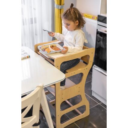 Leertoren TWINN 83x45 cm bruin