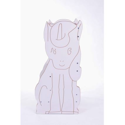 Leertoren UNICORN wit