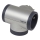 Legrand 049439 - Verdeelstekker roterend 2Z Type E, F + USB-A + USB-C zilver/zwart