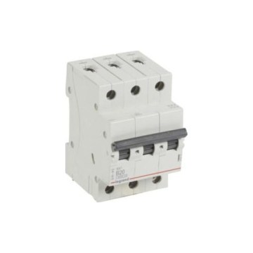 Legrand - 3-polige automaat RX3 3P B 20 A 6000 A