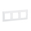 Legrand - 3-voudig afdekraam NILOE wit