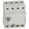 Legrand - 4-polige aardlekschakelaar RX3, 4P, 40 A, 30 mA, type AC