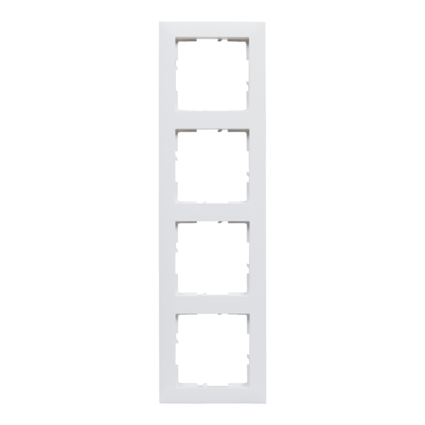 Legrand - 4-voudig afdekraam SUNO, wit