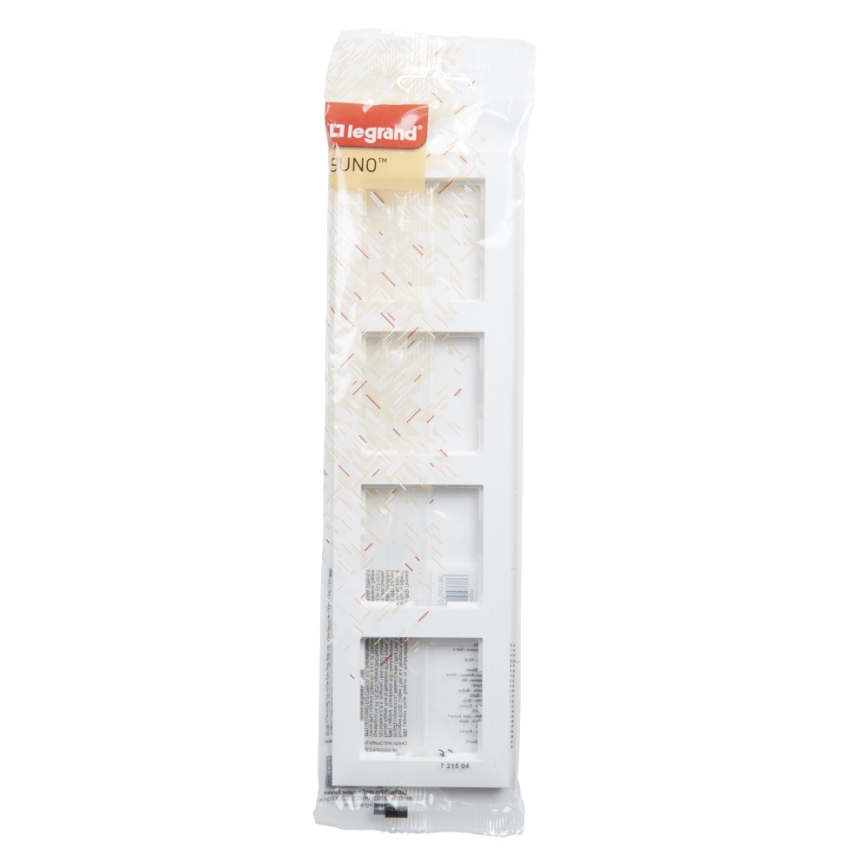 Legrand - 4-voudig afdekraam SUNO, wit