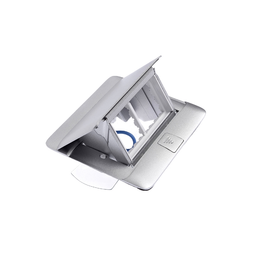 Legrand 54011 - Bureau stopcontact POP-UP 4M aluminium