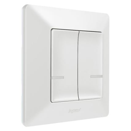 Legrand 752187- Slimme Draadloze 2-knop Schakelaar VALENA 1xCR2032 Wi-Fi IP40