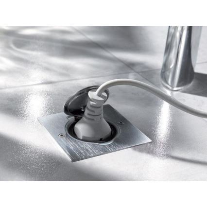 Legrand 89700 - Inbouwrand voor vloerdoos PLATINUM 2M IP44 roestvrij staal