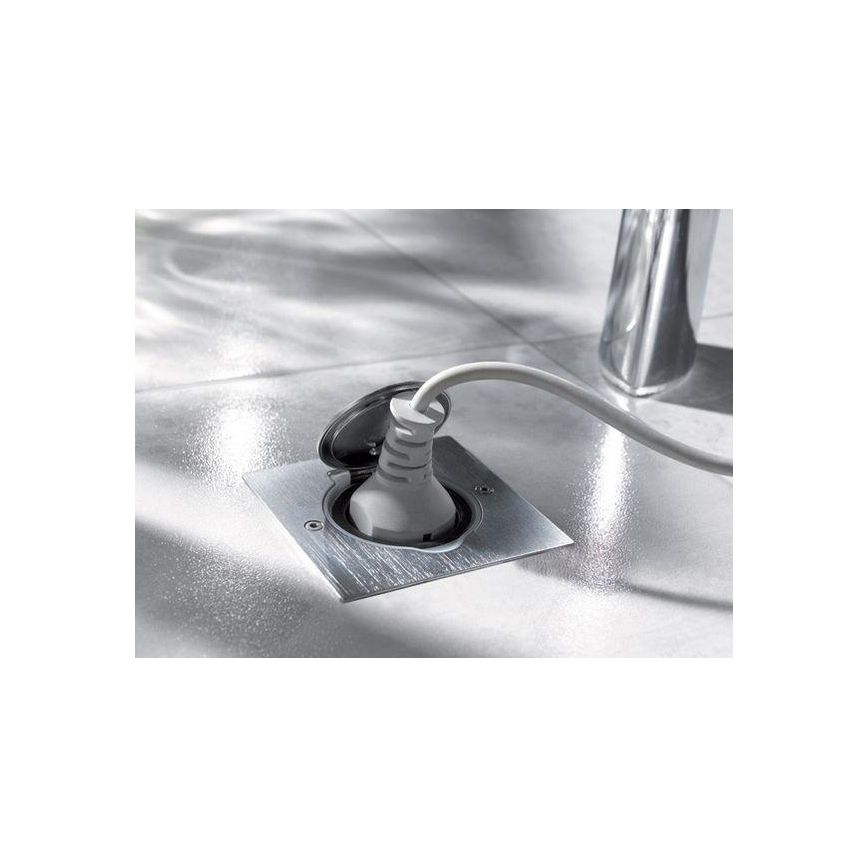 Legrand 89700 - Vloerdoos afdekraam PLATINUM 2M IP44 RVS