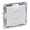 Legrand - Bediening voor jaloezieën SUNO zonder frame, wit
