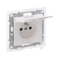 Legrand - Buitenstopcontact zonder afdekraam 250V/16A NILOE STEP IP44 wit