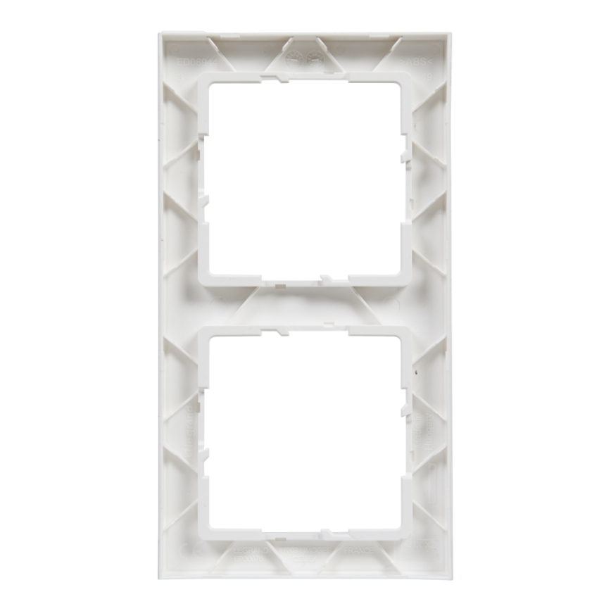 Legrand - Dubbele afdekraam SUNO wit