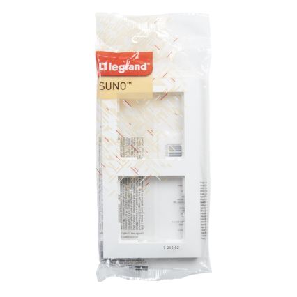 Legrand - Dubbele afdekraam SUNO wit