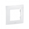 Legrand - Enkel afdekraam NILOE wit