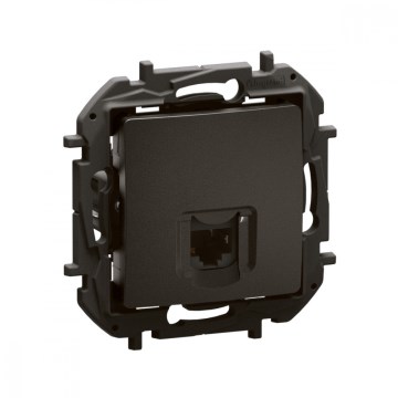 Legrand - Ethernet-aansluiting RJ45 zonder afdekraam NILOE zwart