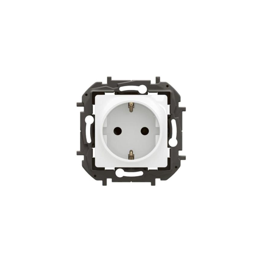 Legrand - Huishoudelijk SCHUKO-stopcontact 250V/16A NILOE wit
