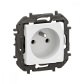 Legrand - Huishoudelijk stopcontact zonder afdekraam 250V/16A NILOE wit
