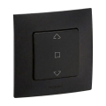 Legrand - Jaloeziebediening met frame NILOE zwart
