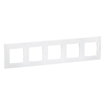Legrand - NILOE 5-voudig afdekraam, wit