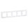 Legrand - NILOE 5-voudig afdekraam, wit