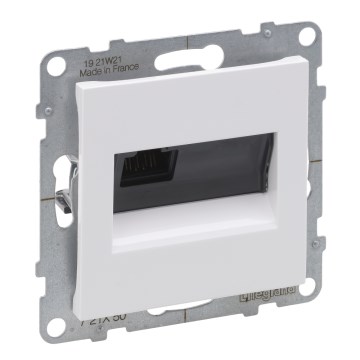 Legrand - RJ45 Ethernet-aansluiting zonder afdekraam SUNO wit