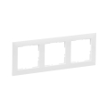 Legrand - SUNO 3-voudig afdekraam wit