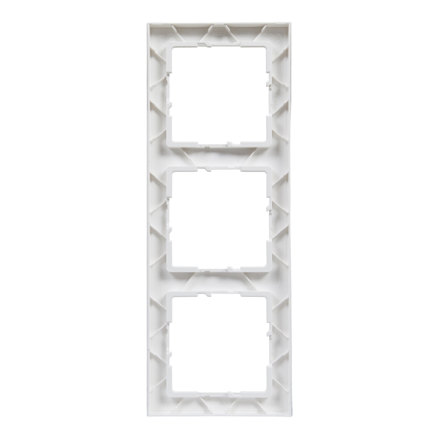 Legrand - SUNO 3-voudig afdekraam wit