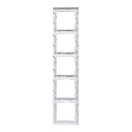 Legrand - SUNO 5-voudig afdekraam wit