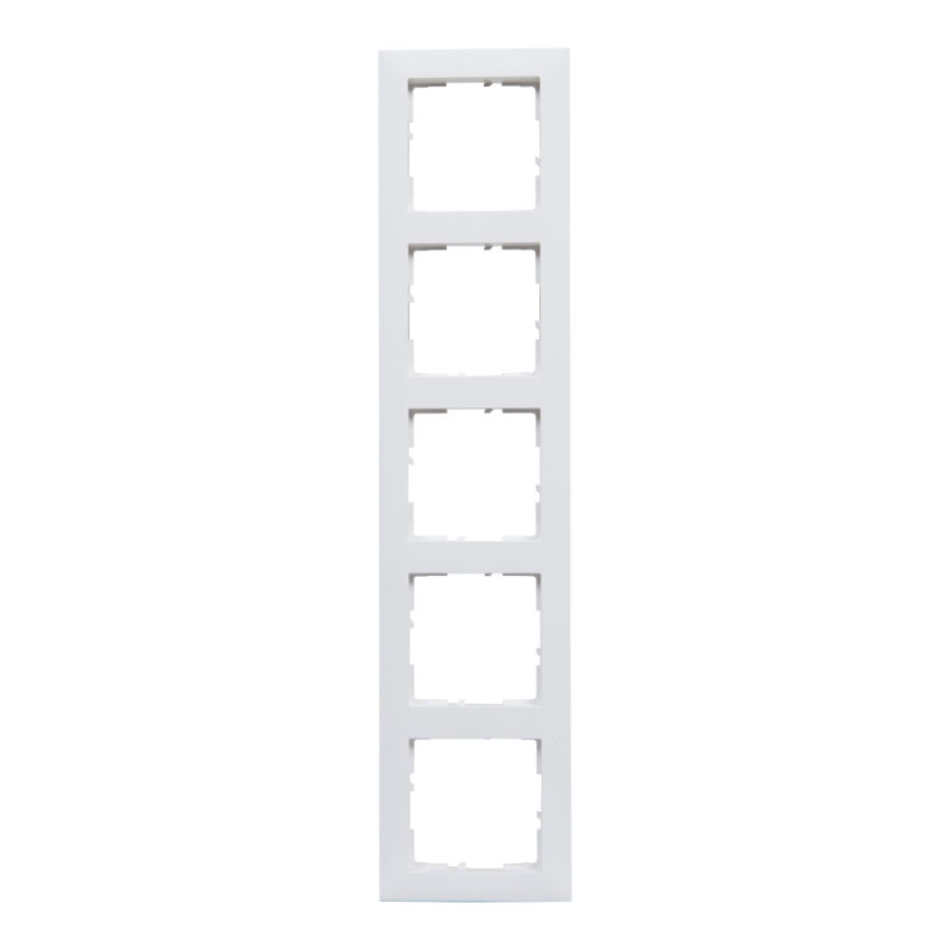Legrand - SUNO 5-voudig afdekraam wit