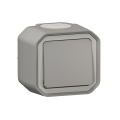 Legrand - Trapschakelaar nr. 6 PLEXO IP55 grijs