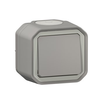 Legrand - Trapschakelaar nr. 6 PLEXO IP55 grijs