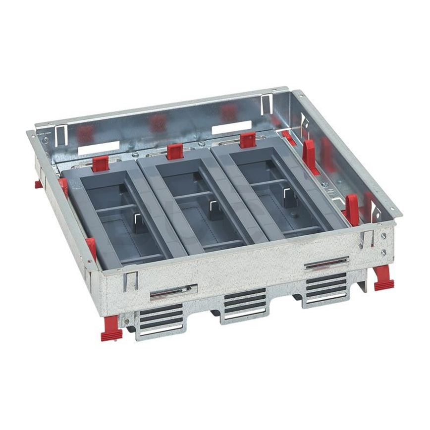 LEGRAND - Vloerdoos voor dubbele vloeren 24 modules (12 apparaten 45x45)