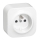 Legrand - Wandcontactdoos voor huishoudelijk gebruik 250V/16A FORIX wit