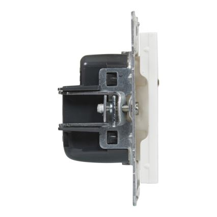Legrand - Wandcontactdoos voor huishoudelijk gebruik zonder afdekraam SUNO 250V wit