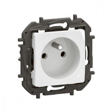 Legrand - Wandcontactdoos zonder afdekraam NILOE 250V wit