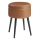 Leren poef CORE cognac