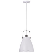 Leuchten Direkt 11059-16 - Hanglamp aan een koord EVA 1xE27/60W/230V wit