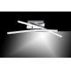 Leuchten Direkt 11270-55 - LED Hanglamp voor Oppervlak Montage SIMON 2xLED/5W/230V mat chroom