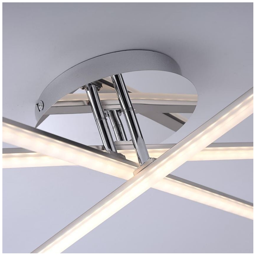 Leuchten Direkt 11274-55 - LED Hanglamp voor Oppervlak Montage SIMON 3xLED/8W/230V mat chroom