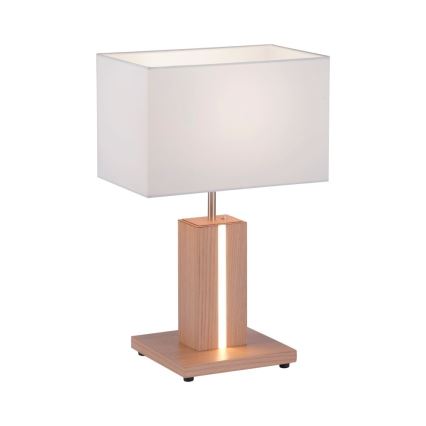 Leuchten Direkt 11421-78 - LED-dimbare tafellamp AMANDA 1xE27/40W/230V + LED/5W