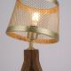 Leuchten Direkt 11423-60 - Tafellamp FREDERIK 1xE27/60W/230V mangoboom