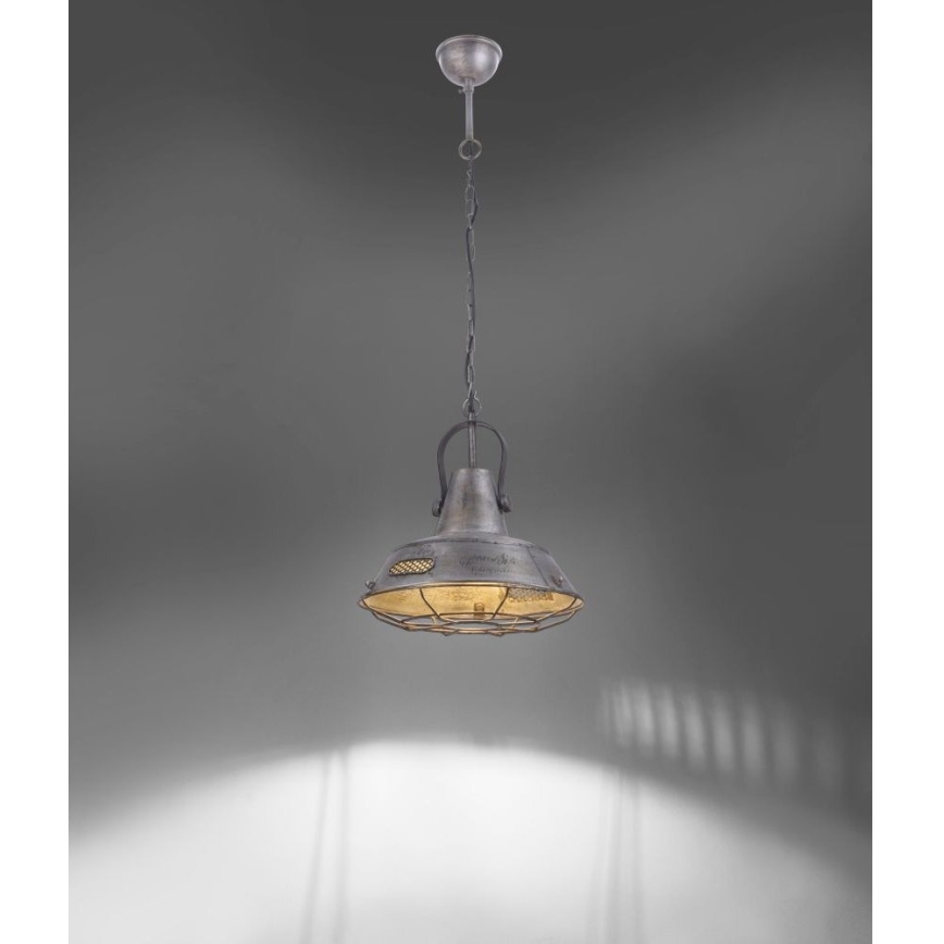 Leuchten Direkt 11496-77 - Hanglamp aan een koord SAMIA 1xE27/25W/230V
