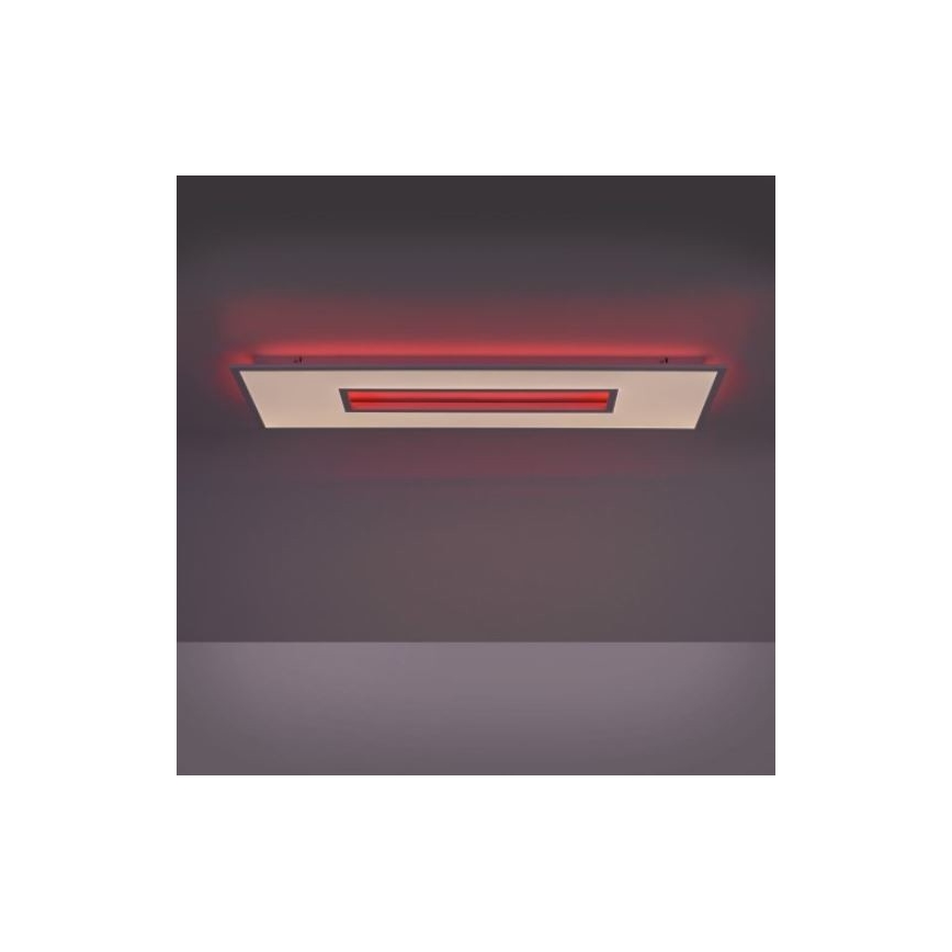 Leuchten Direkt 11646-16 - Dimbare LED RGB Plafond Lamp RECESS 1xLED/41W/230V + 1xLED/7,5W + afstandsbediening