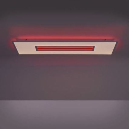 Leuchten Direkt 11646-16 - dimbare RGB-LED inbouwarmatuur RECESS LED/41W/230V + LED/7,5W + afstandsbediening